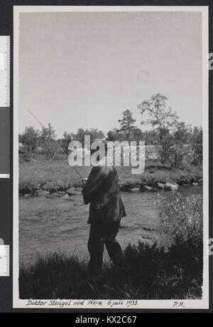 Fotografia del Dr. Stengel scattata il 6 luglio 1933, che mostra l'aspetto personale e registra il contesto storico durante l'inizio del XX secolo. Foto Stock