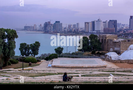 Tel Aviv Jaffa Abrasha Park Travel Israele Foto Stock