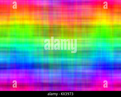 Mescolate senza giunture delle strisce di vernice spessa in sfumature colorate Foto Stock