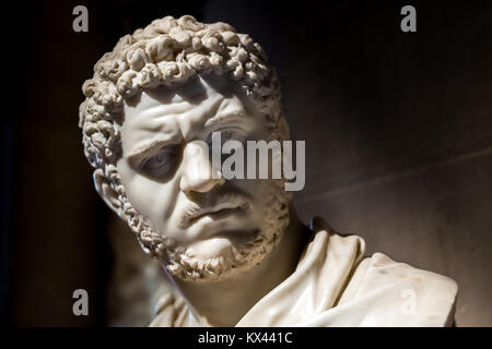 L'imperatore Caracalla scultura Foto Stock