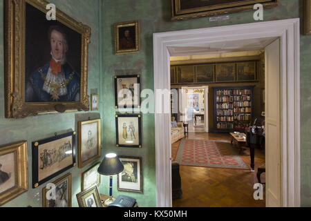 La Valletta, Malta. 22 Luglio, 2014. Gli interni della Casa Rocca Piccola, un cinquecentesco palazzo di città, a La Valletta, la città capitale di Malta, raffigurata a luglio 2014. Credito: Tom Schulze | in tutto il mondo di utilizzo/dpa/Alamy Live News Foto Stock