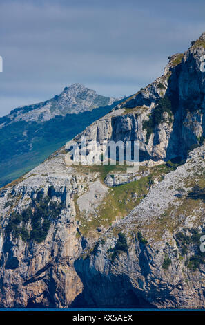 'Montaña Oriental Costera', Mare cantabrico, Cantabria, Spagna, Europa Foto Stock