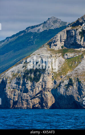 'Montaña Oriental Costera', Mare cantabrico, Cantabria, Spagna, Europa Foto Stock