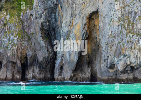 'Montaña Oriental Costera', Mare cantabrico, Cantabria, Spagna, Europa Foto Stock