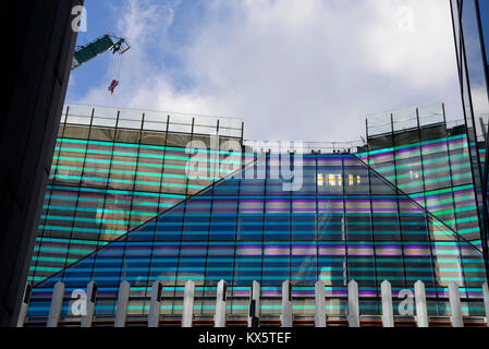 Uno Fen corte, 1 Fen Corte off Fenchurch Street, Città di Londra, Regno Unito, blocco ufficio di sviluppo da parte di nucleo e Eric Parry Architects Foto Stock