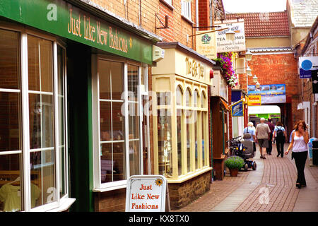 Imbonitori Arcade, Northallerton, Nord Yourkshire Foto Stock