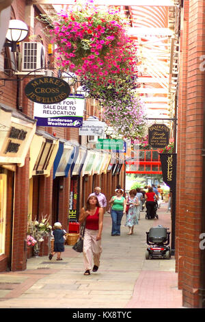 Imbonitori Arcade, Northallerton, Nord Yourkshire Foto Stock