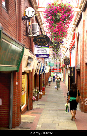 Imbonitori Arcade, Northallerton, Nord Yourkshire Foto Stock