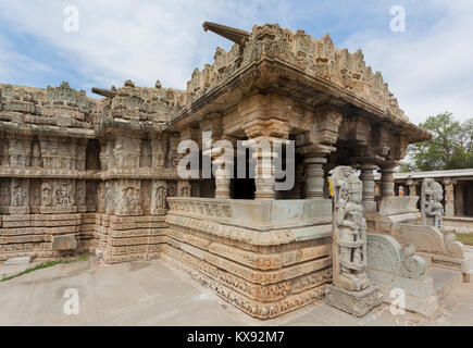 India, Karnataka, Javagal, Lakshminarasimha tempio Foto Stock