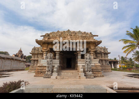 India, Karnataka, Javagal, Lakshminarasimha tempio Foto Stock