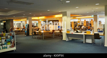 Gli interni della libreria dello stato del South Australia ad Adelaide nel South Australia, Australia Foto Stock