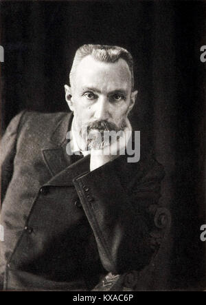 Pierre Curie, fisico francese, pioniere in cristallografia, magnetismo piezoelettricità e la radioattività. Nel 1903 ha ricevuto il Premio Nobel per la fisica con la moglie Marie Curie, Marie Skłodowska-Curie, Foto Stock