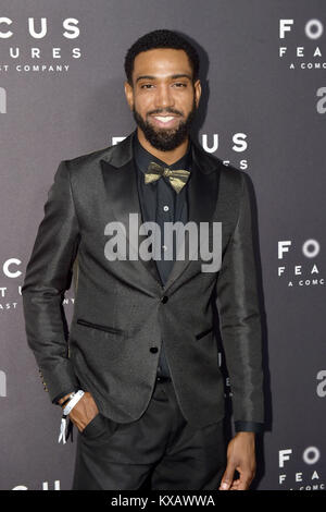 Beverly Hills, la California. Il 7 gennaio, 2018. Camryn Howard assiste il Focus Features Golden Globe Awards dopo essere partito il 7 gennaio 2018 a Beverly Hills, la California. | Verwendung weltweit Credito: dpa/Alamy Live News Foto Stock