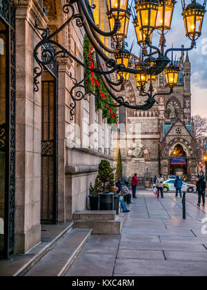 Boston in MA, Stati Uniti d'America al Copley Square. Foto Stock