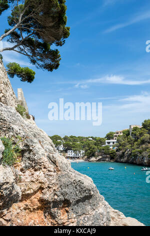 Spagna maiorca cala d'Or Foto Stock