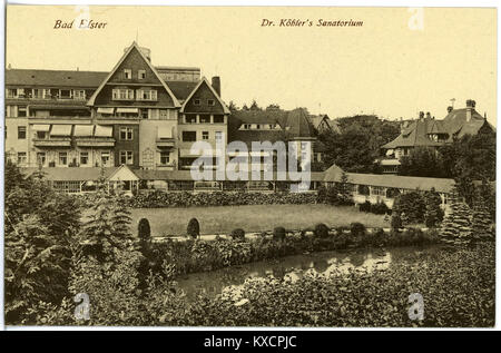20523-Bad Elster-1917-Dr. Köhlers Sanatorium-Brück & Sohn Kunstverlag Foto Stock