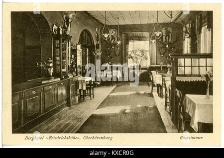 20742-Oberbärenburg-1917-Berghotel Friedrichshöhe-Brück & Sohn Kunstverlag Foto Stock