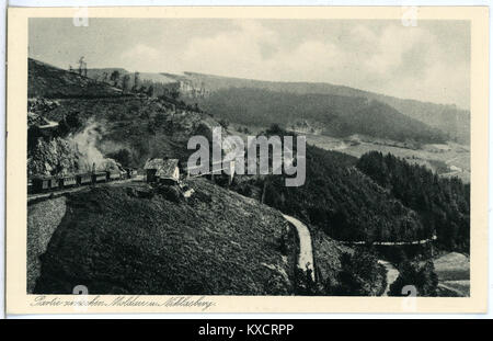 21186-Moldau-1919-Gasthof zum Fischerhaus-Brück & Sohn Kunstverlag Foto Stock