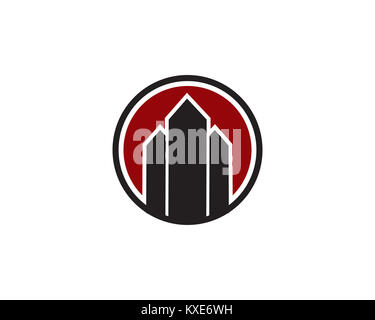 È un simbolo relativi ai termini della casa, residence o alloggiamento Foto Stock