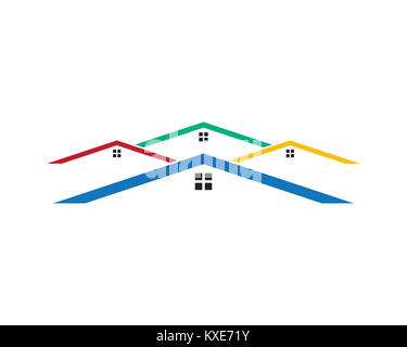 È un simbolo relativi ai termini della casa, residence o alloggiamento Foto Stock