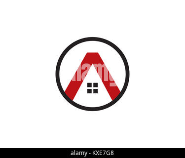 È un simbolo relativi ai termini della casa, residence o alloggiamento Foto Stock