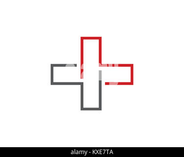 È un simbolo relativi alla salute, la cura e la malattia, il trattamento e l'ospedale Foto Stock