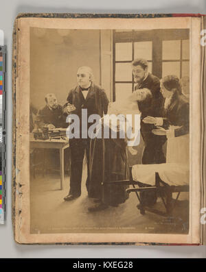 Uno studio artistico dall'album d'études-poses, una collezione di disegni che mostrano varie pose artistiche. L'immagine offre approfondimenti sul disegno di figure classiche e sulle tecniche di studio artistico. Foto Stock