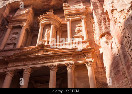 La città perduta di Petra Foto Stock