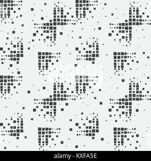 Sfondo astratto di piccole piazze Illustrazione Vettoriale