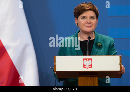 Beata Szydło - Ungheria 2016-02-08 (14) Foto Stock