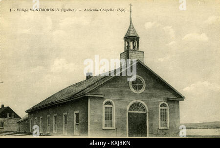 Ancienne chapelle Saint-Thomas-de-la-Pointe-à-la-Caille de Montmagny BAnQ P748S1P1350 Foto Stock