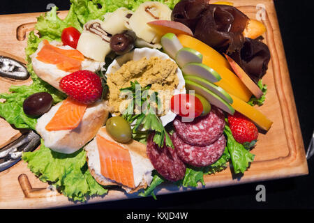 Antipasti, Villa La Angostura, Argentina Foto Stock