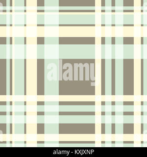 Color crema pallido e grigio gingham sfondo pattern Foto Stock