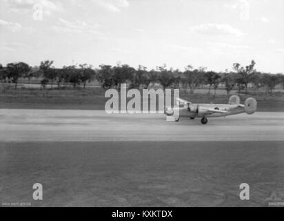 B24 Darwin è un modello del bombardiere Consolidated B-24 Liberator, utilizzato durante la seconda guerra mondiale per operazioni militari, ricognizioni e bombardamenti strategici. Foto Stock
