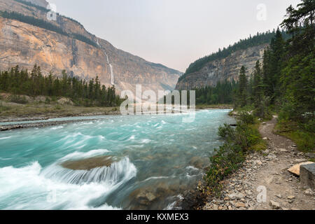 Berg Lago Trail, Monte Robson Provincial Park, British Columbia Foto Stock