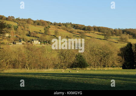 Campagna vicino Pately Bridge,North Yorkshire, Regno Unito Foto Stock