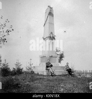 Un Peredi csata emlékműve (1849. jún 20-21). Fortepan 4680 Foto Stock