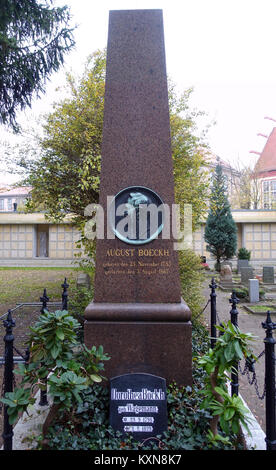 August Boeckh - Dorotheenstädtischer Friedhof - Berlino, Germania - DSC00309 Foto Stock