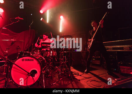 Cambridge, Regno Unito. Decimo gen, 2018. Yonaka eseguire live al Cambridge Junction sostenendo i presepi. Credito: Richard Etteridge/Alamy Live News Foto Stock