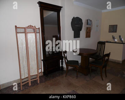 Una registrazione visiva di Bolesławiec, Polonia, sezione AB. 185, evidenziando l'architettura locale, la configurazione delle strade e i modelli di sviluppo urbano nell'area. Foto Stock