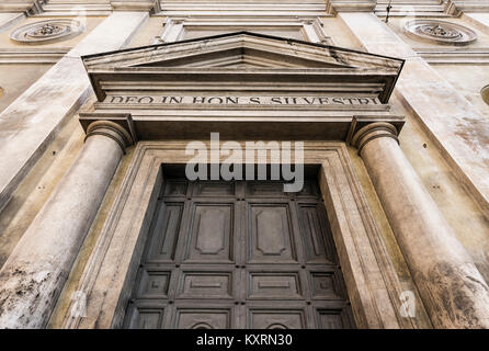 Chiesa di San Silvestro al Quirinale, Roma, Italia. Foto Stock