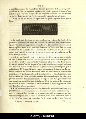 Comptes rendus hebdomadaires des séances de l'Académie des sciences (pagina 635) BHL1206141 Foto Stock