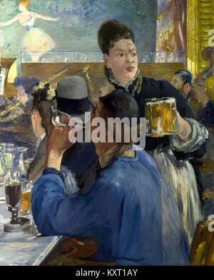 Edouard Manet, angolo di un Café-Concert, ca. 1878-80 Foto Stock