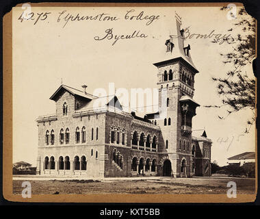 Elphinstone College, Byculla da Francis Frith Foto Stock