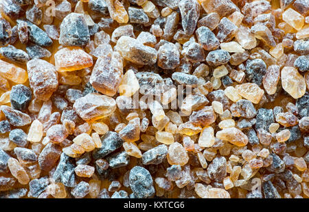 Sfondo di zucchero candito cristalli di zucchero in varie forme e colori Foto Stock