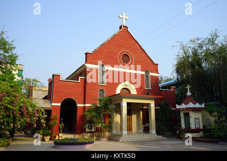 MANDALAY, MYANMAR - circa aprile 2017 San Giuseppe convento Foto Stock