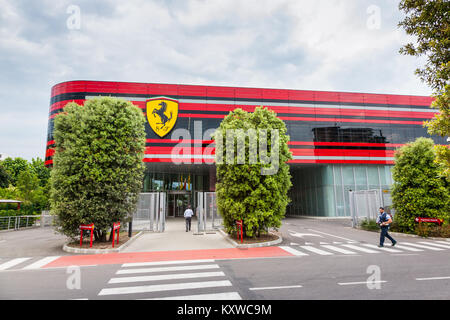 La Ferrari F1 fabbrica, Maranello, Italia Foto Stock