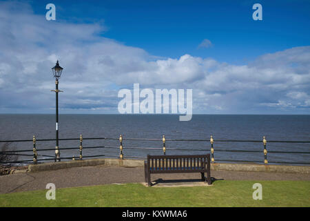 Hunstanton in cima alla scogliera Foto Stock