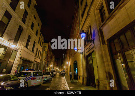 Bruxelles, Belgio, circa nel giugno 2014: stazione centrale di polizia di Bruxelles Foto Stock