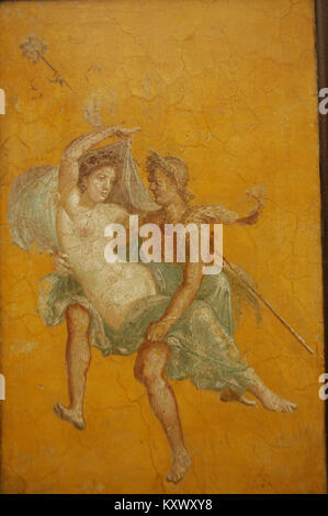 Il Nephilim giganti, affresco Pompei, 2008, Roma, Italia. Foto Stock